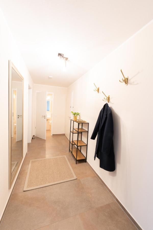 -Zentrale Wohnung-Balkon-Desingerkueche- Bielefeld Extérieur photo